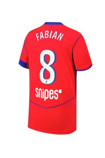 Paris Saint-Germain Fabian Ruiz #8 Jalkapallovaatteet Kolmaspaita 2025-26 Lyhythihainen Paris Saint-Germain Fabian Ruiz #8 Jalkapallovaatteet Kolmaspaita 2025-26 Lyhythihainen